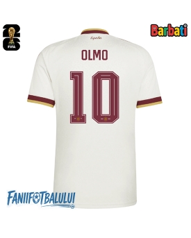 Spania Dani Olmo #10 Tricou Fotbal Replică Mondial 2026 Barbati Deplasare